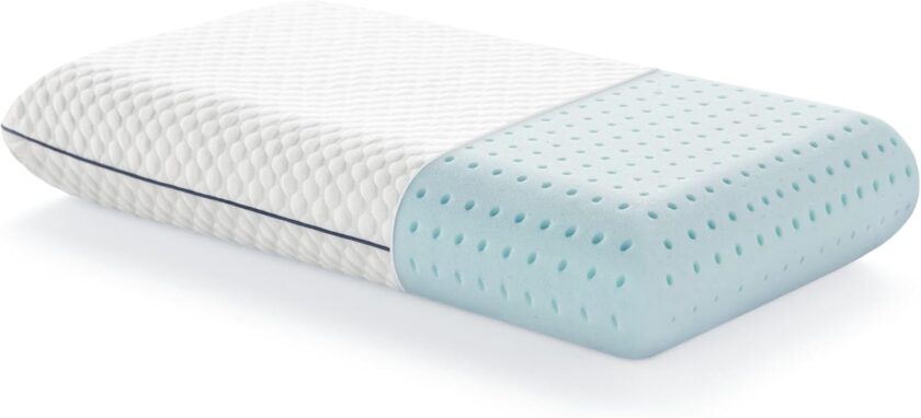 Gel Memory Foam Pillow - King Size - 1-Pack - Medium Plush Feel - Neck & Shoulder Support - For Back, Side, & Stomach Sleepers - Home, Hotel, & Hospital Essentials
